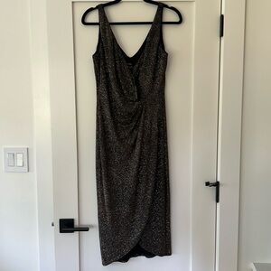 Maggy London NWT multicolor, metallic sparkly dress. Size 8